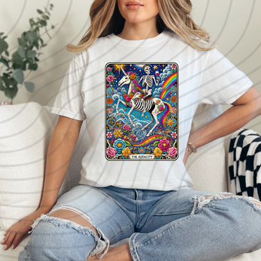 The Audacity Tarot Direct-To-Film Transfer